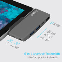 Thumbnail for mbeat Edge Go Multifunction USB- C Hub for Microsoft Surface Go