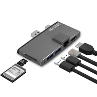 Thumbnail for mbeat Edge Pro Multifunction USB- C Hub with LAN for Microsoft Surface Pro Gen 5/6