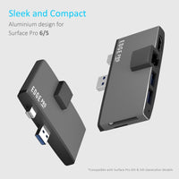 Thumbnail for mbeat Edge Pro Multifunction USB- C Hub with LAN for Microsoft Surface Pro Gen 5/6