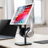Thumbnail for mbeat Stage S3 2-in-1 Headphone and Tiltable Phone Holder Stand