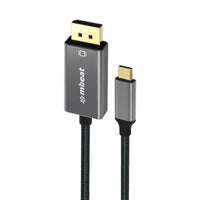 Thumbnail for mbeat Tough Link 1.8m 4K USB-C to Display Port Cable - Space Grey
