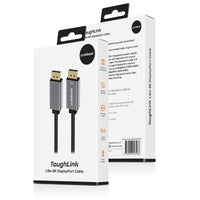 Thumbnail for mbeat Tough Link 1.8m Display Port Cable v1.4 - Space Grey