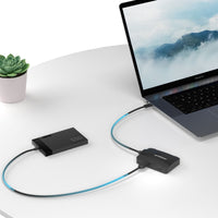 Thumbnail for 4-Port 10Gbps USB-C 3.2 Gen2 Hub (2 USB-A & 2 USB-C)