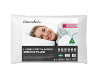 Thumbnail for Dreamaker Luxury Cotton Sateen Gusseted Pillow