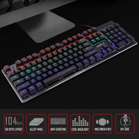 Thumbnail for IMICE MKX80 USB Wired Conflict-Free Backlight Gaming Mechanical Keyboard