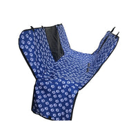 Thumbnail for Waterproof Pet Car Seat Cover Hammock Blue With Mesh Window