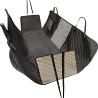 Thumbnail for Waterproof Pet Car Seat Cover Hammock With Seat Belt Buckle