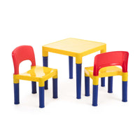 Thumbnail for Kids Table & 2 Chairs Plastic Set