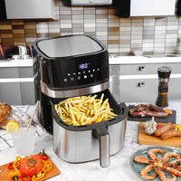 Thumbnail for 7L Digital Stainless Steel Air Fryer Kitchen Appliance