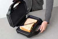 Thumbnail for Sandwich Press w/ 3 Interchangeable Plates Incl Toasties & Waffles