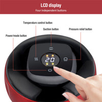 Thumbnail for 12 levels Electric Cupping Therapy Smart Scraping Massager Red Light Heating Body Slimming Red