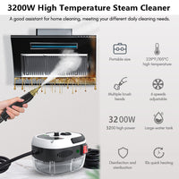 Thumbnail for 3200W Steam Cleaner High Temperature Kitchen Cleaning Pressure Steaming Mechine