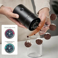 Thumbnail for Electric Coffee Grinder Portable Black