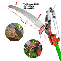 Thumbnail for 8M Detachable Pole Pruning Saw Tree Trimmer Saw Shearing Portable Storage Bag