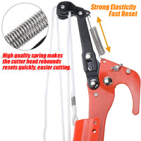 Thumbnail for 8M Detachable Pole Pruning Saw Tree Trimmer Saw Shearing Portable Storage Bag