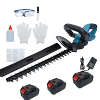 Thumbnail for 36V Cordless Electric Hedge Trimmer Garden Cutter Pruner W/ 3 Batteries