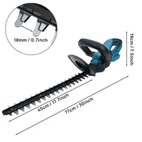 Thumbnail for 36V Cordless Electric Hedge Trimmer Garden Cutter Pruner W/ 3 Batteries