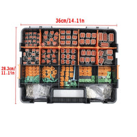 Thumbnail for AU 1000 PCS Deutsch DT Connector Kit 14-16AWG Stamped Contacts 1100PCS UPGRADE