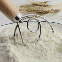 Thumbnail for 13 INCHES BAKING DOUGH STAINLESS STEEL LARGE WIRE WHISK MIXER BREAD COOKING TOOL