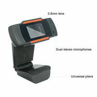 Thumbnail for 110 Degree Webcam 12MP 720-1080P HD Web Camera Microphone For Streaming Calling