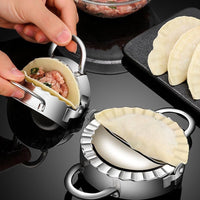 Thumbnail for Dumpling Maker Set Stainless Steel Dough Press Making Mold Mould Tool AU