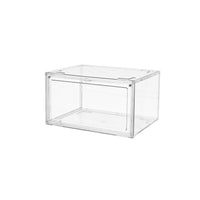 Thumbnail for Shoe Display Box Clear Container Stackable Boxes Storage Case