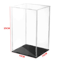 Thumbnail for 15x15x25CM Acrylic Display Case Action Figure Box Dustproof Model Collections