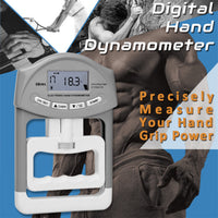 Thumbnail for Digital Dynamometer Hand Grip Strength Muscle Tester Electronic Power Measure