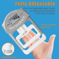 Thumbnail for Digital Dynamometer Hand Grip Strength Muscle Tester Electronic Power Measure