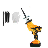 Thumbnail for Yellow Cordless Electric Reciprocating Saw Cutter w+ Blades For Makita Battery