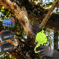 Thumbnail for 36V 3000W Mini Cordless Chainsaw 2X Battery-Powered Wood Cutter Rechargeable