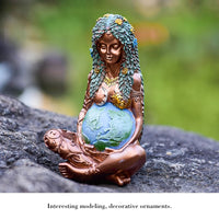 Thumbnail for Millennial Gaia Mother Earth Goddess Art Statue Figurine for Home Decor Garden