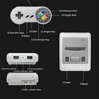 Thumbnail for 621-IN-1 Retro Classic Mini Handheld Game Console TV HDMI 2 Controller Gamepad