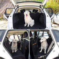 Thumbnail for Waterproof Pet Car Seat Cover-Back Seat Hammock Mat