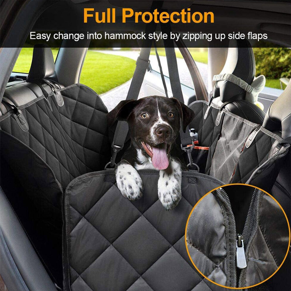 Waterproof Pet Car Seat Cover-Back Seat Hammock Mat