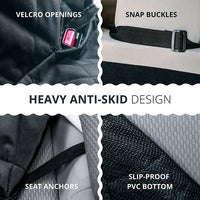 Thumbnail for Premium Pet Car Seat Cover Hammock NonSlip Protector Mat Waterproof Cat Dog Back