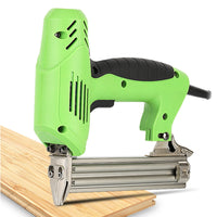 Thumbnail for Electric Staple Gun Straight Nail Nailer Framing Heavy Duty Woodworking Stapler