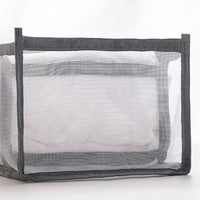 Thumbnail for 7 Grids Mesh Foldable Clothes Storage Jeans Pants Organizer Clothes Organizer