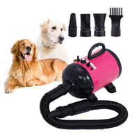 Thumbnail for 2800W Dog Dryer High Velocity Pet Dog Pet Blow Dryer Adjustable Speed 4 Nozzles