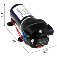 Thumbnail for 12V Water Pump FL-40 High Pressure 17/10LPM For Caravan Boat Camp Washdown