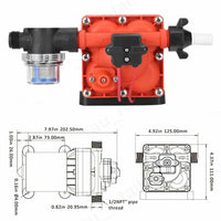 Thumbnail for Seaflo 55PSI Pressure 12V Water Pump 11.3LPM For Caravan RV Boat Camper Trailer