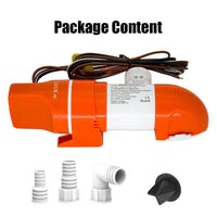 Thumbnail for SEAFLO 1100GPH DC12V Automatic Bilge Pump Low Profile Water Pump for Boat Marine