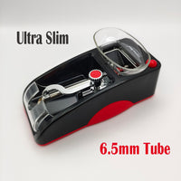 Thumbnail for Ultra Slim Tube 6.5mm Automatic Cigarette Rolling Machine Electric Tobacco Red