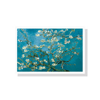 Thumbnail for 50cmx70cm Van Gogh Almond Blossom White Frame Canvas Wall Art