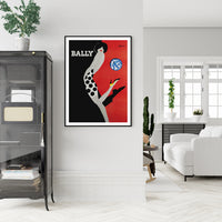 Thumbnail for 50cmx70cm Fashion Bally Black Frame Canvas Wall Art