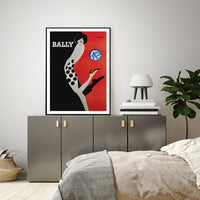 Thumbnail for 60cmx90cm Fashion Bally Black Frame Canvas Wall Art