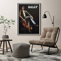 Thumbnail for Elegant Set of 2 Bally Man & Woman Canvas Wall Art (40cm x 60cm) with Black Frames