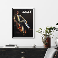 Thumbnail for Elegant Set of 2 Bally Man & Woman Canvas Wall Art (40cm x 60cm) with Black Frames