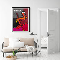 Thumbnail for 50cmx70cm Fashion Woman Black Frame Canvas Wall Art