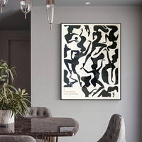 Thumbnail for 50cmx70cm Jazz Festival Black Frame Canvas Wall Art